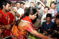 Ram Charan Upasana at Tirumala Photos